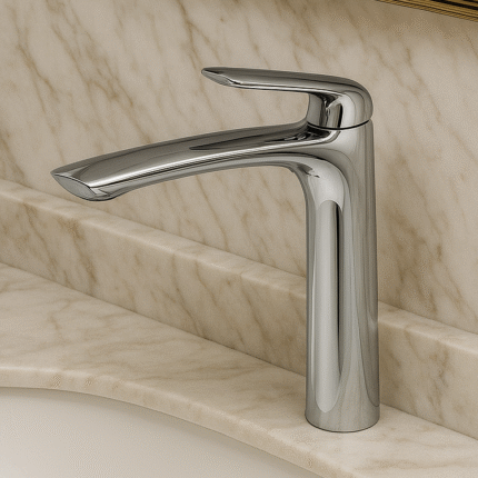 mitigeur-Lavabo-Haut-zenith-chrome lead partner