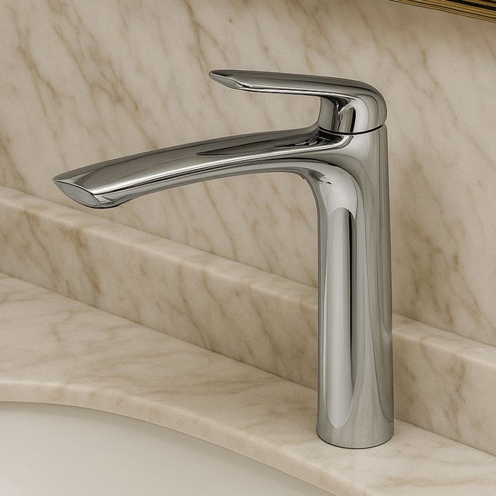 mitigeur-Lavabo-Haut-zenith-chrome lead partner