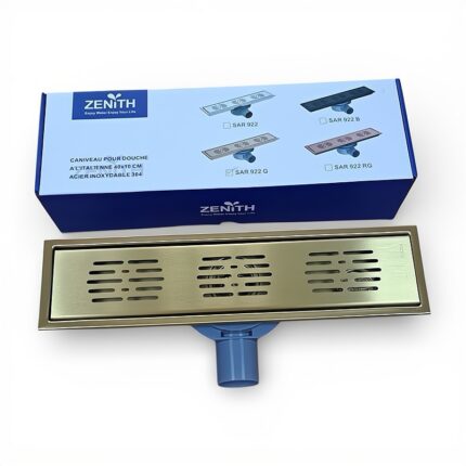 Caniveau inox ZENITH 50 cm Gold