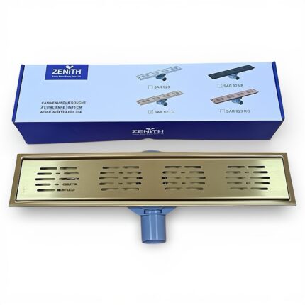 Caniveau inox ZENITH 50 cm Gold