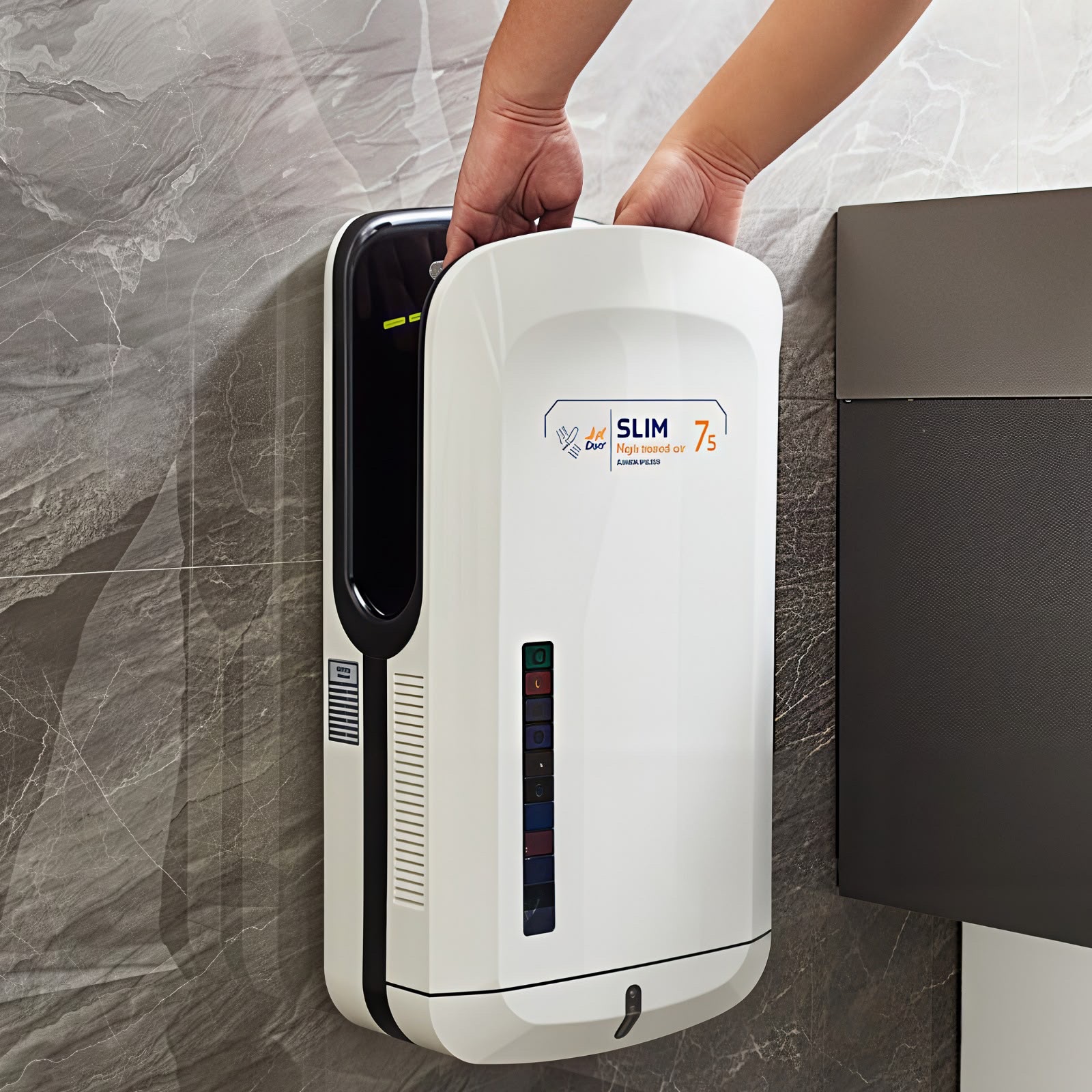 SECHE-MAINS A AIR PLUSE BLANC 2100W SECHE-MAINS A AIR PLUSE BLANC 2100W